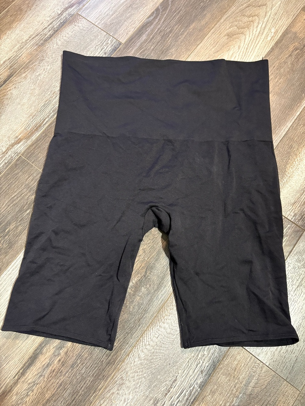 Spanx Very Black Lamn Bike Shorts 3X